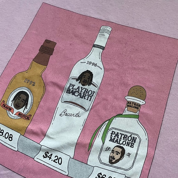 Pink Rapper Graphic Tee | UNISEX - Picture 3 of 6